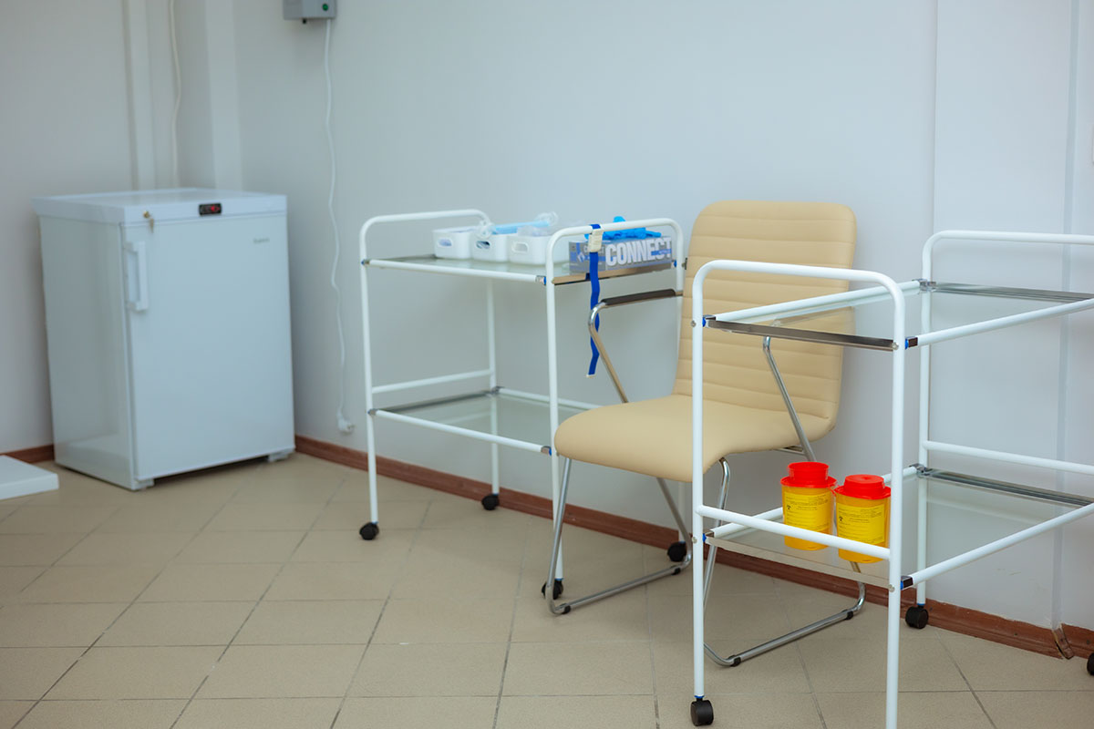 Оборудование в процедурном кабинете